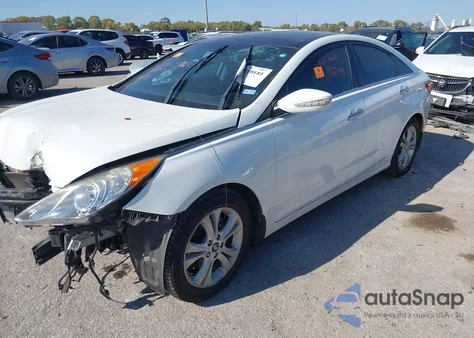 2012 Hyundai Sonata Limited из США, поврежденный, VIN 5NPEC4AC5CH378853